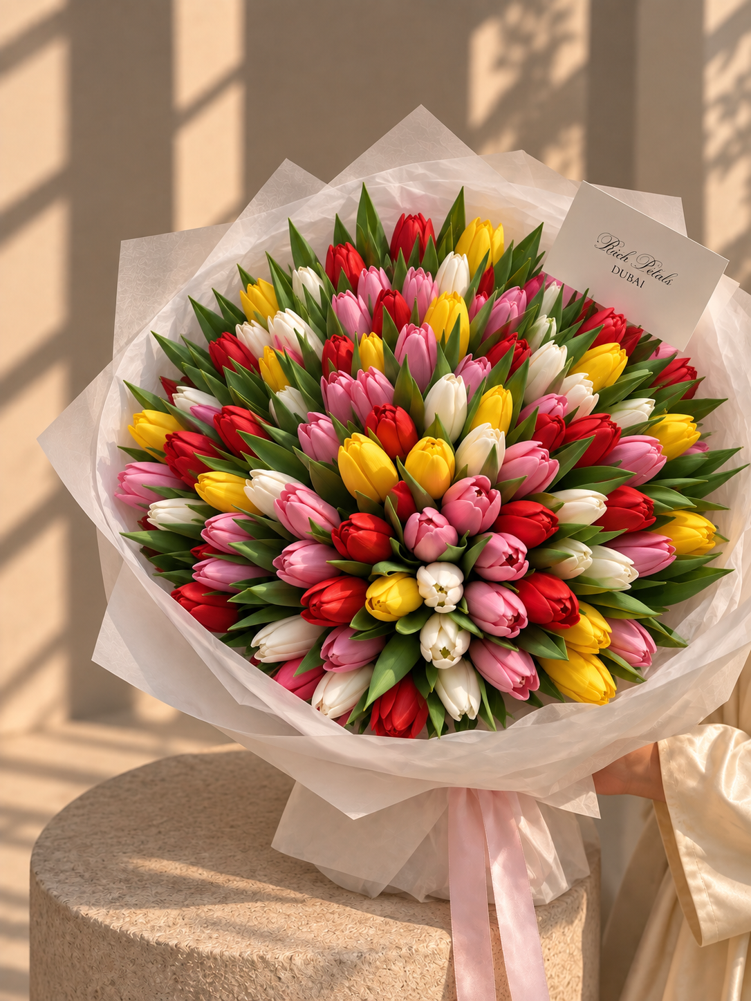 101 Tulips “Cherie” Bouquet