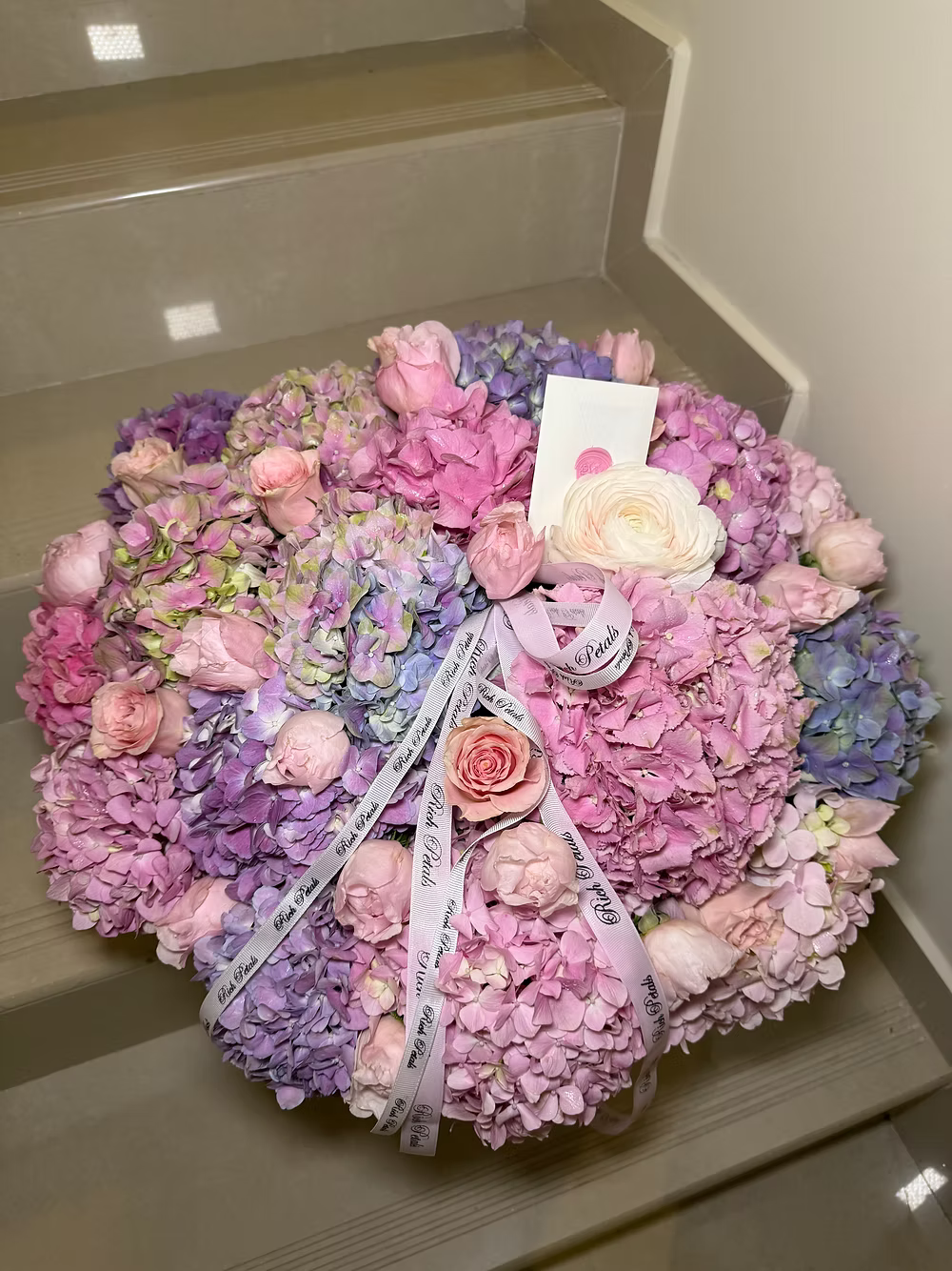 Lilac "Victoria" Basket