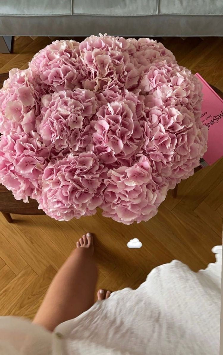 "Aurelie" Hydrangeas Bouquet