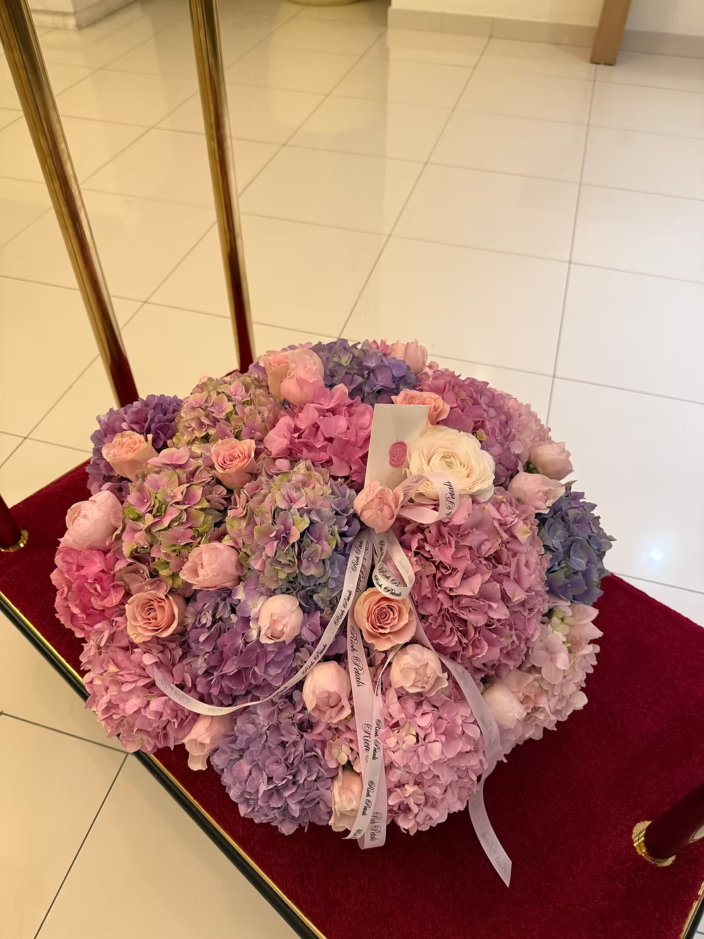 Lilac "Victoria" Basket