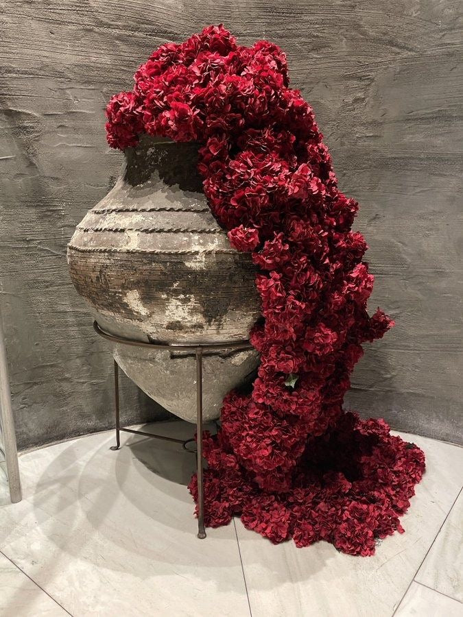 Home hydrangeas vase