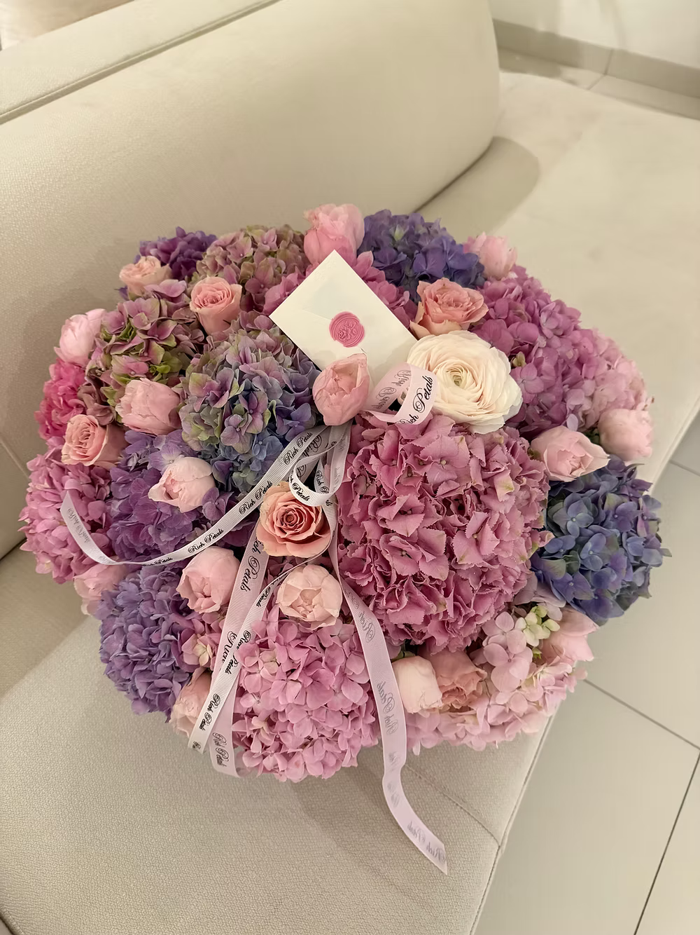 Lilac "Victoria" Basket