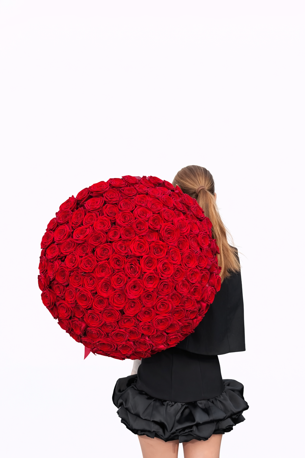 151 Premium Red Roses Bouquet