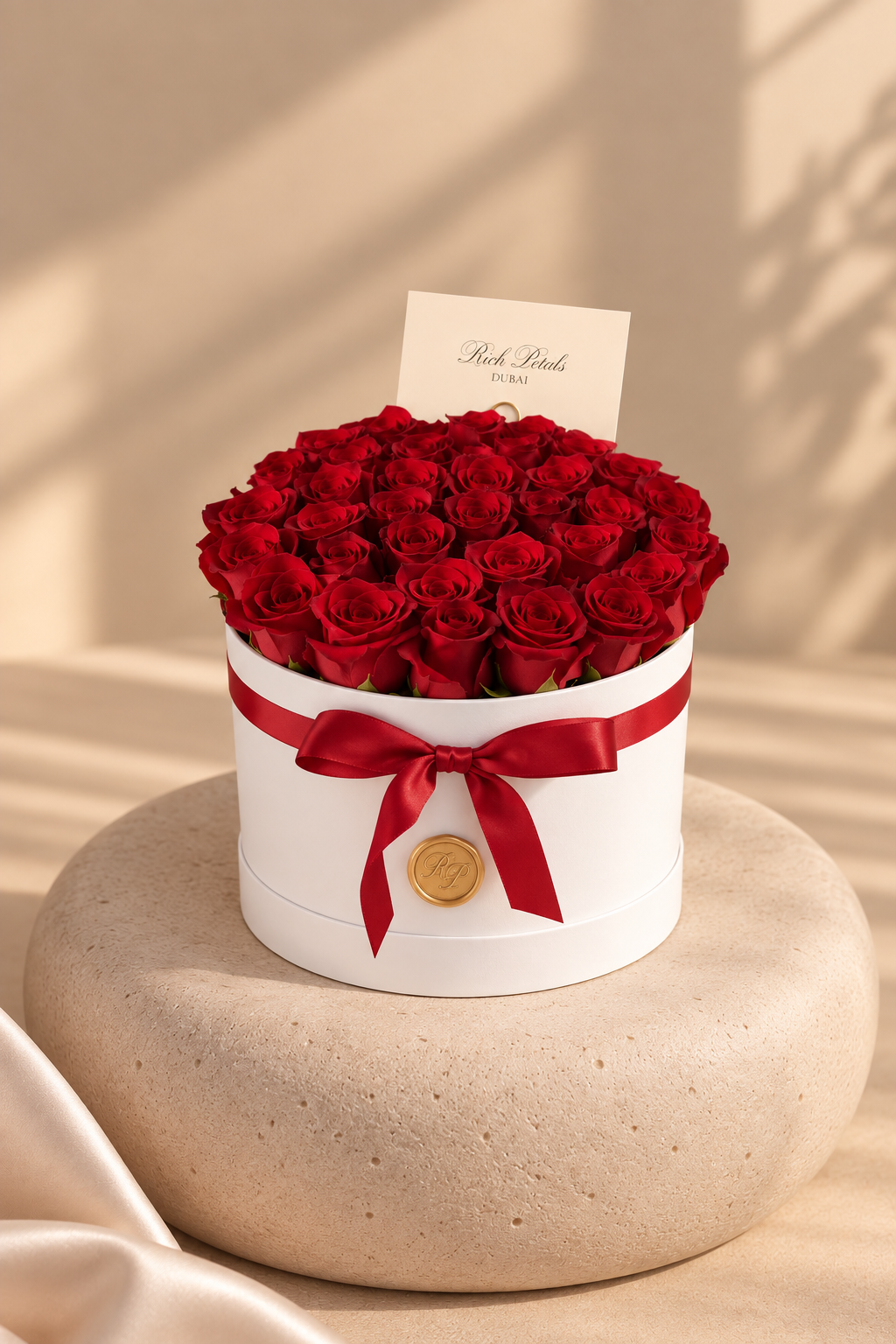 "Cherie" 40 Red Roses Box S