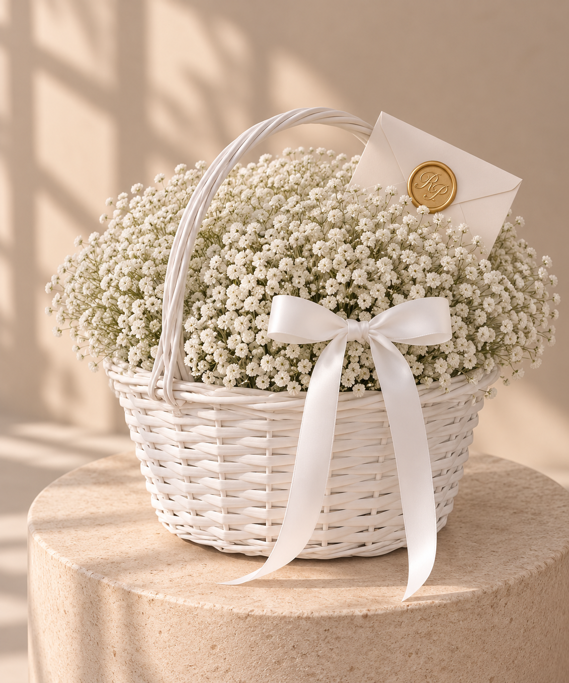 "Baby Breath" Basket