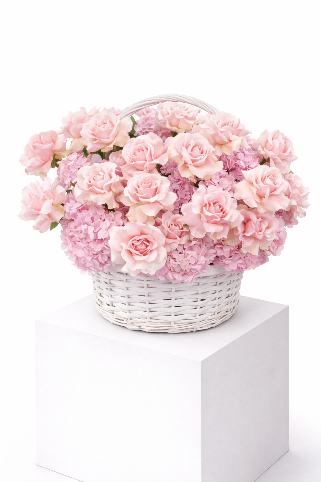 "Pure HEART" Basket NEW L size