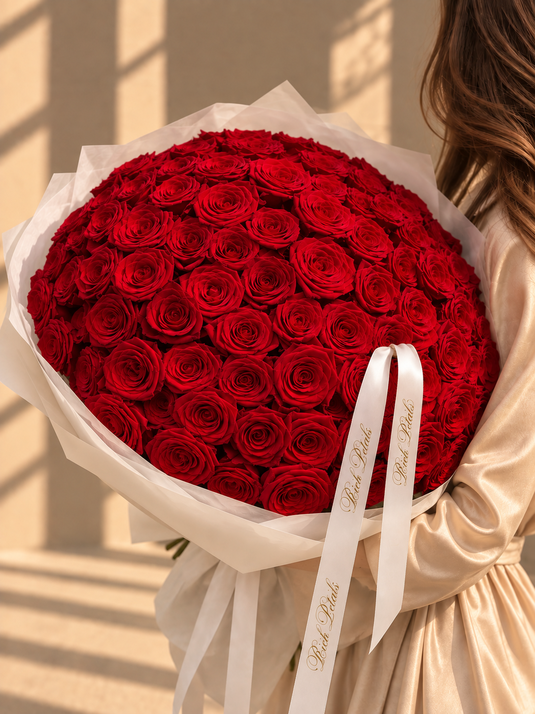 101 Premium Red Roses