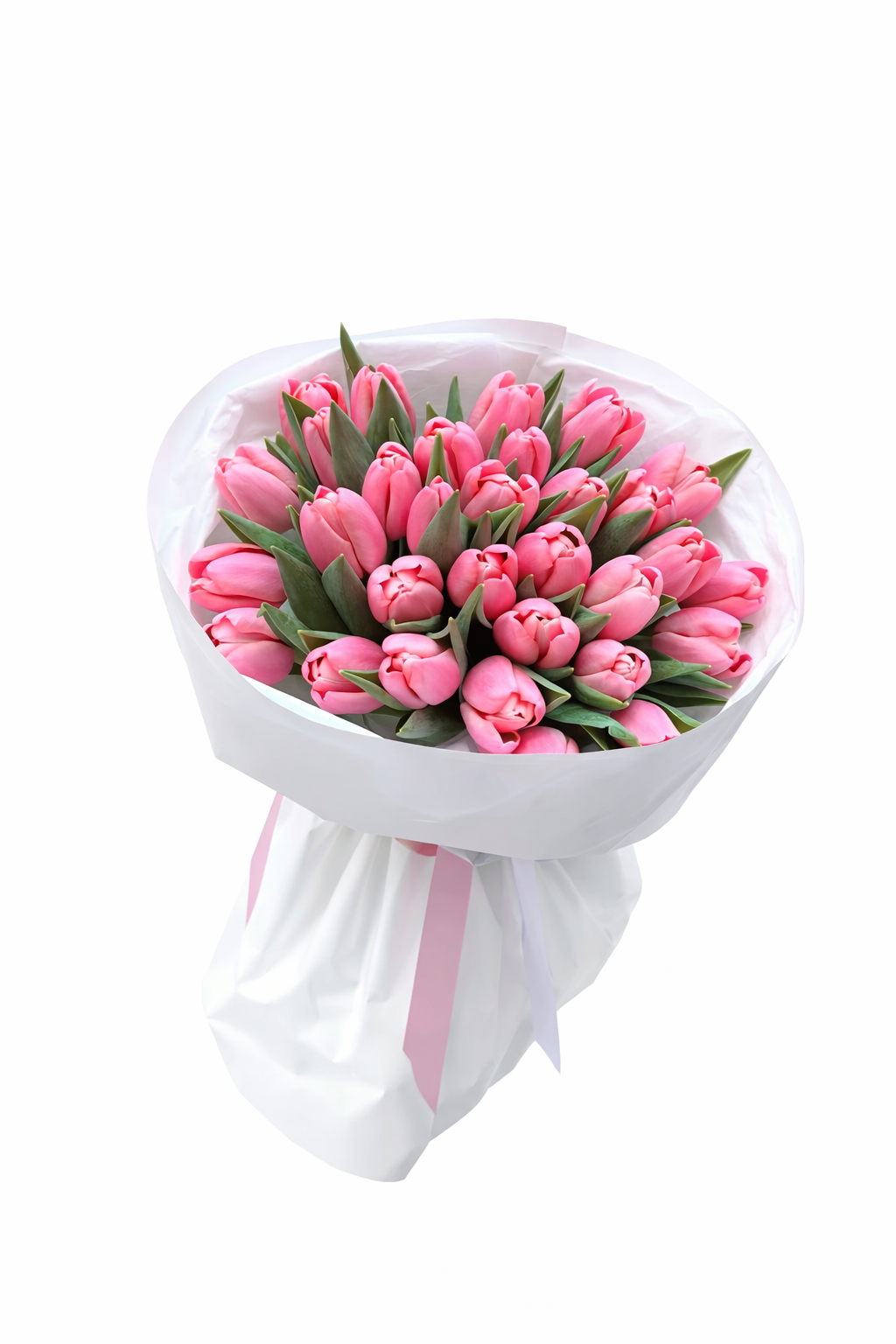 29 Pink «Printemps” Tulips