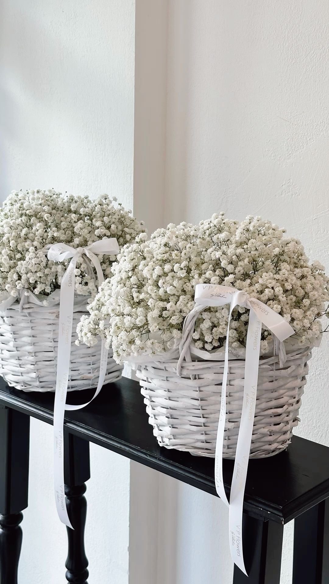 Baby Breath Basket