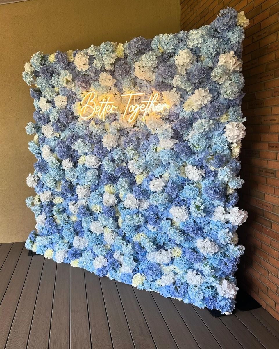 Artificial Flowers Backdrop