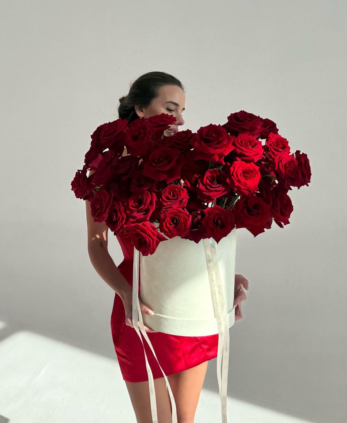 "Heart" Premium Roses Box L